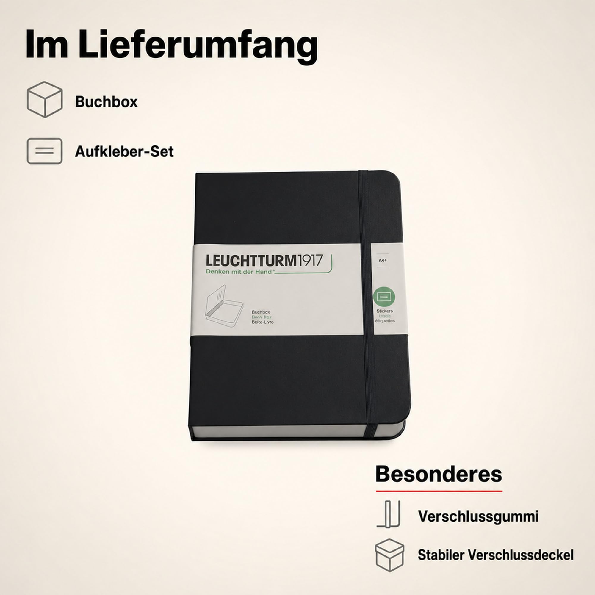 leuchtturm1917-buchbox-a4-schwarz-aufbewahrungsbox-im-notizbuch-look image 7