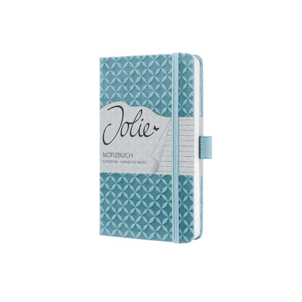 sigel-notizbuch-jolie-a6-liniert-tagebuch-blau-hardcover image 7