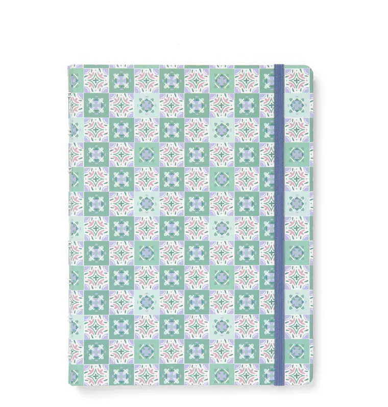 filofax-mediterranean-a5-nachf-llbares-notizbuch-liniert-mit-gummiverschluss image 1