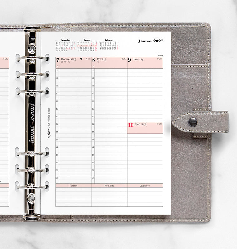 filofax-kalendereinlage-2027-a5-1-woche-2-seiten-deutsch-professional image 2