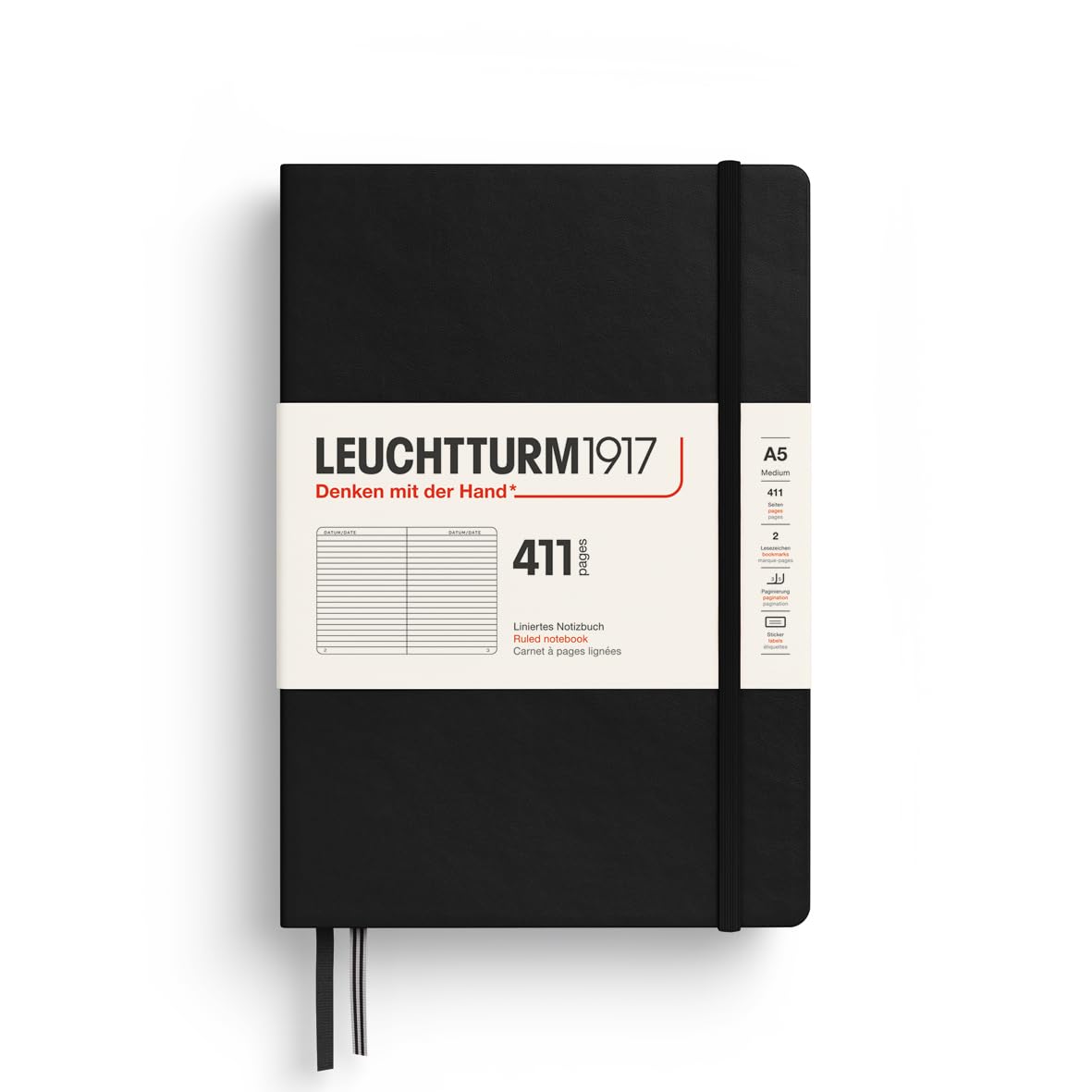 leuchtturm1917-notizbuch-411-a5-hardcover-dusty-rose-blanko image 8