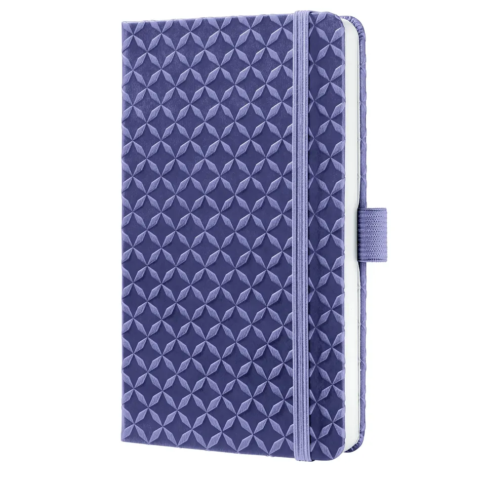 sigel-notizbuch-jolie-a6-liniert-tagebuch-lila-hardcover image 1
