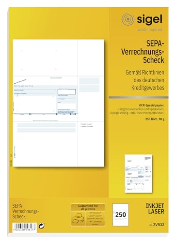 sigel-zv532-sepa-verrechnungs-schecks-a4-250-blatt image 4