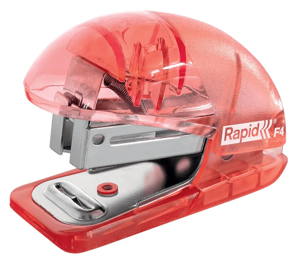 esselte-rapid-mini-tacker-colour-breeze-koralle-10-blatt-inkl-klammern image 1