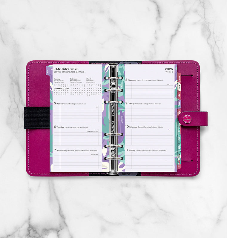 filofax-1-woche-2-seiten-illustrated-diary-pack-personal-2026-kalender-set image 3