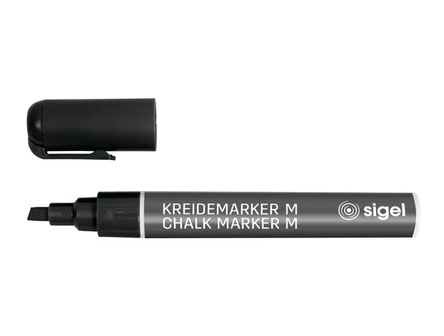 sigel-ba180-kreidemarker-schwarz-m-keilspitze-1-5-mm-abwischbar image 1