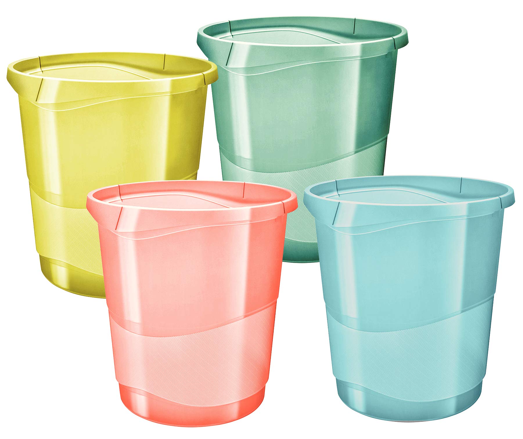esselte-colour-ice-papierkorb-14-liter-pfirsich-626288 image 2