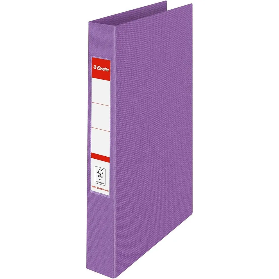 esselte-colour-breeze-ringordner-a4-2-ring-ordner-42-mm-190-blatt-lavendel image 1