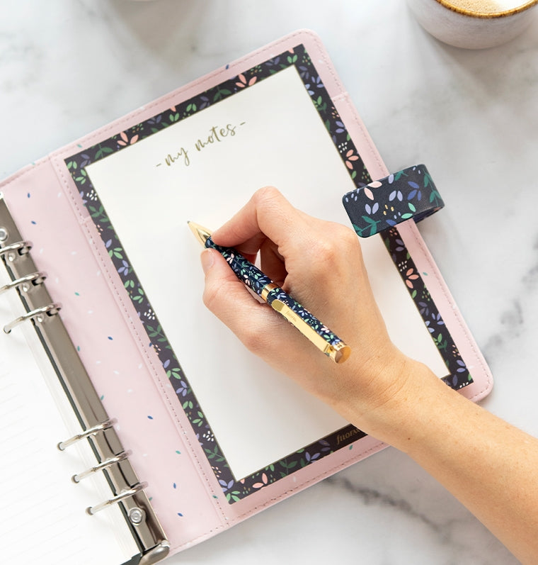 filofax-garden-my-notes-notizblock-a5-mit-blumenmuster image 5