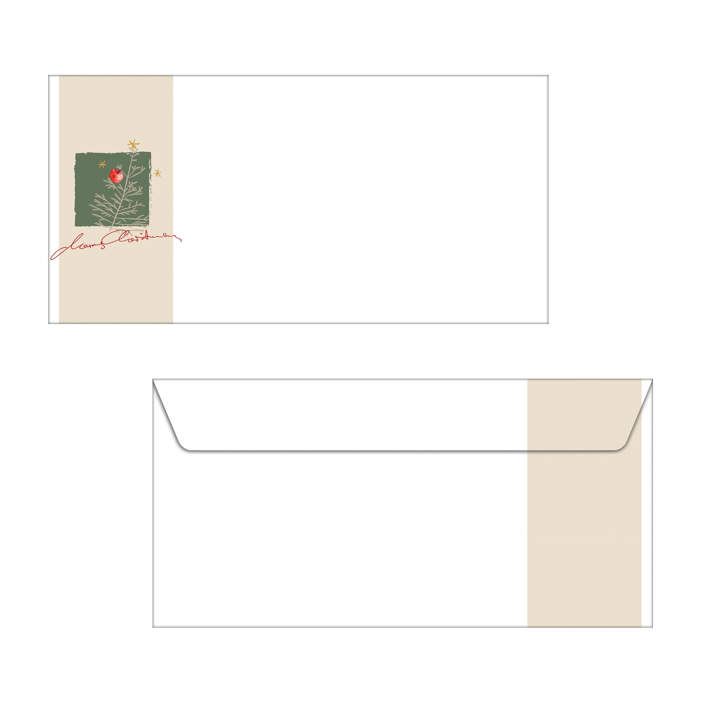 sigel-weihnachtsbriefpapier-christmas-with-apples-a4-100-blatt image 6
