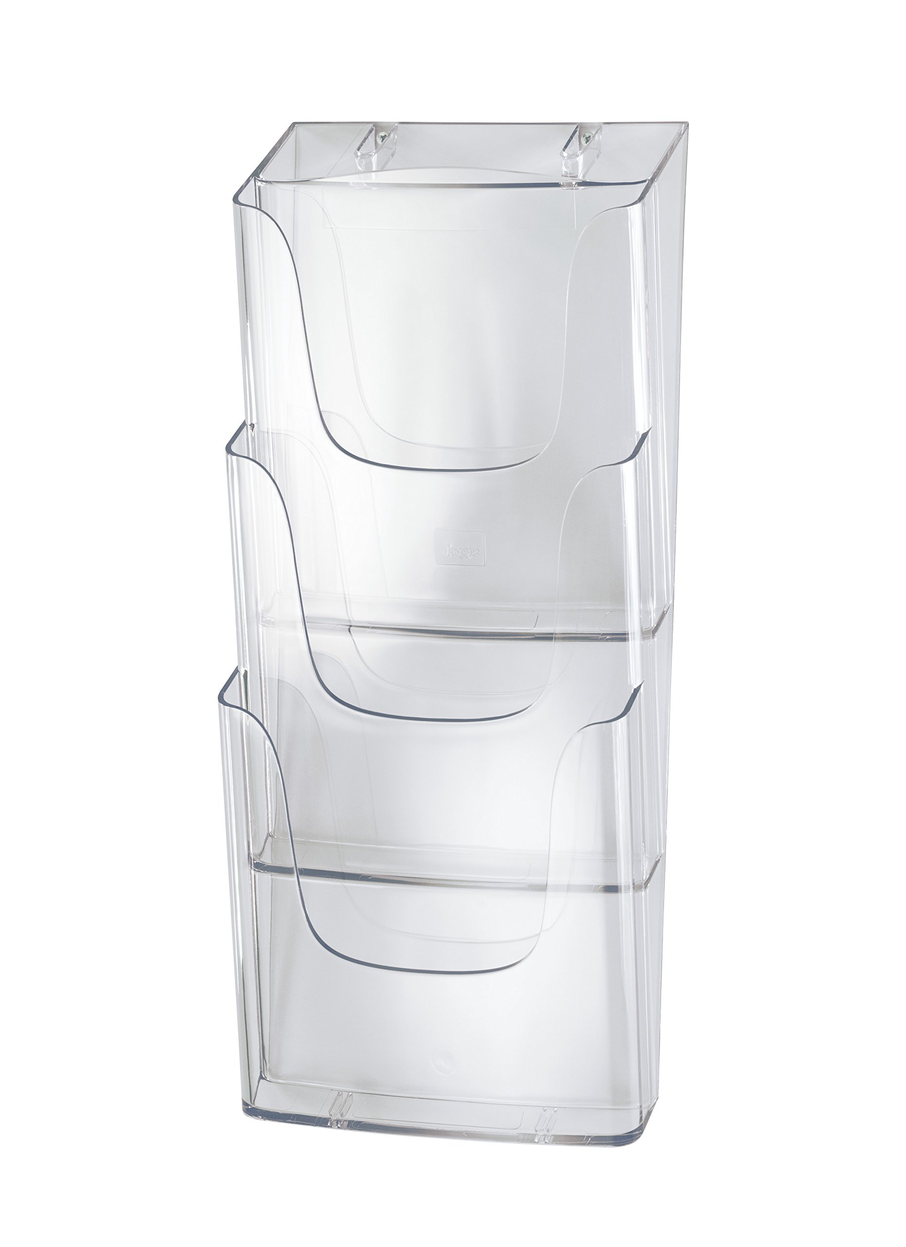 sigel-lh137-wand-prospekthalter-aus-acryl-3-f-cher-din-lang-a6-transparent image 6