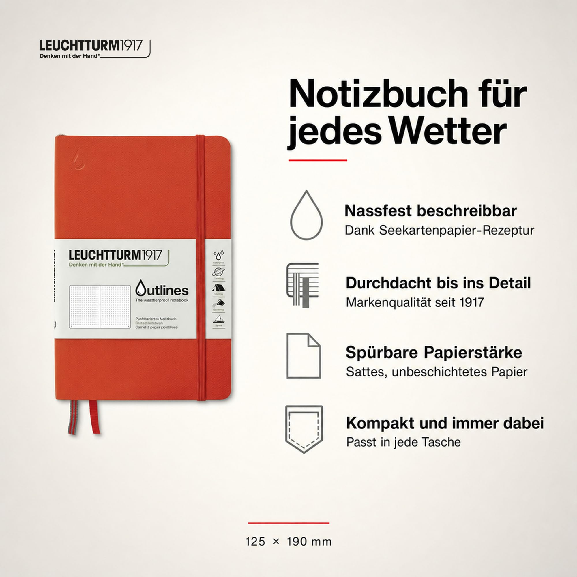 leuchtturm1917-outlines-notizbuch-b6-dotted-seekartenpapier-signal-orange image 2