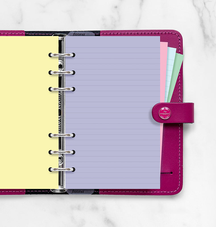 filofax-notizpapier-farblich-sortiert-liniert-blanko-vorteilspack-personal-100-b image 2