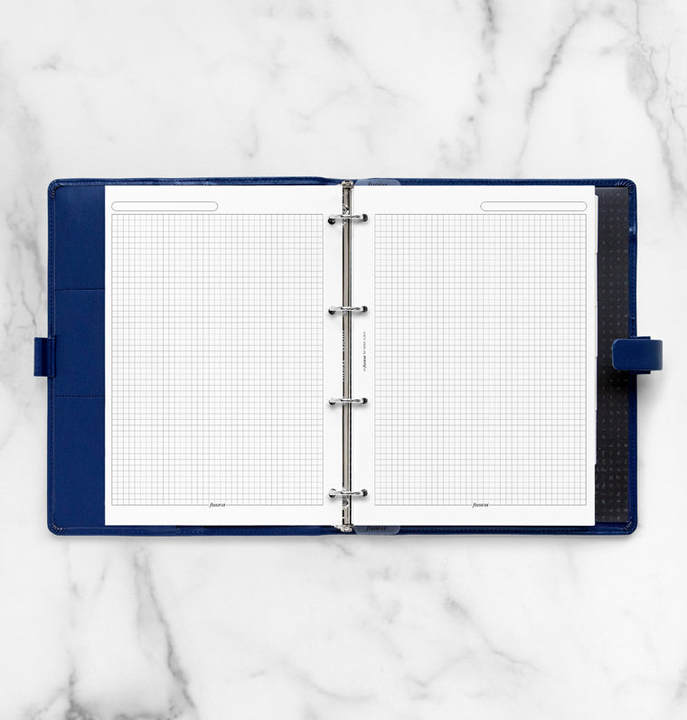 filofax-notizpapier-wei-kariert-a4-20-blatt image 3