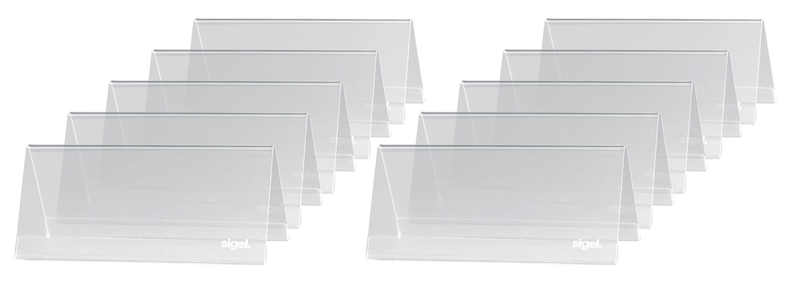 sigel-tischaufsteller-dachform-namensschild-24-x-9-cm-5er-pack image 5