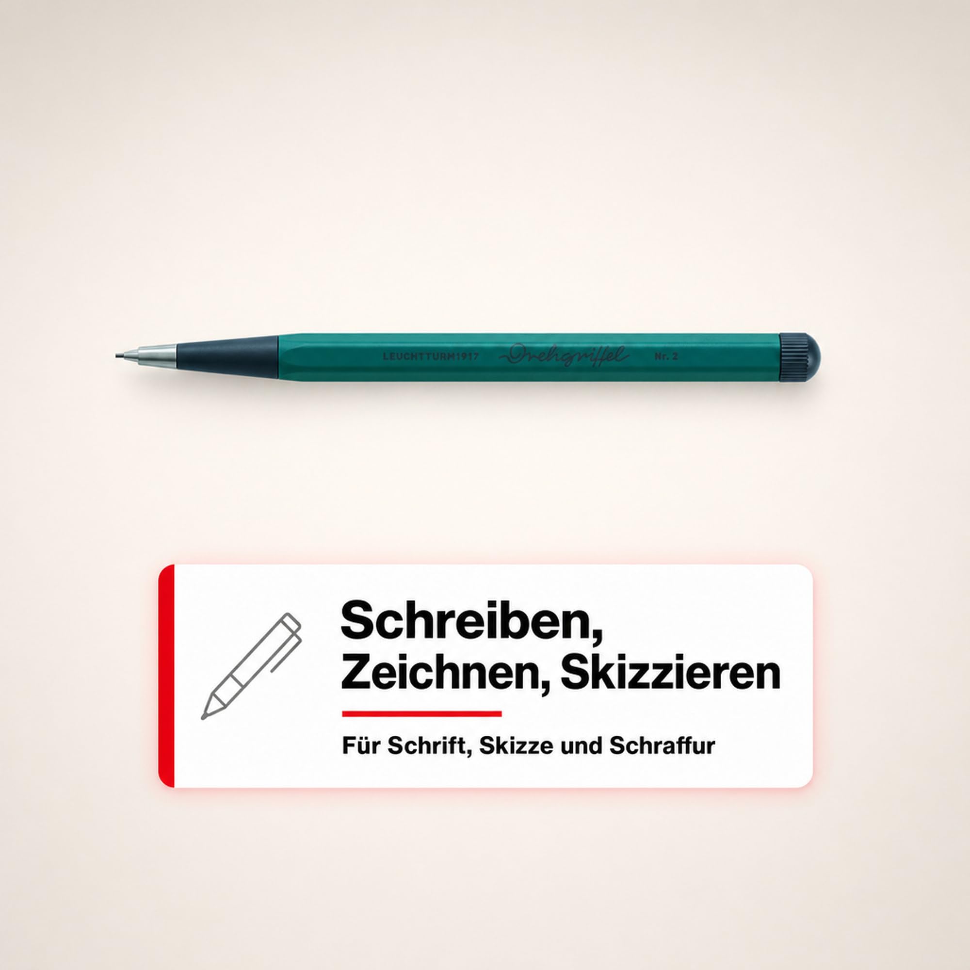 leuchtturm1917-drehgriffel-nr-2-druckbleistift-0-7-mm-aluminium image 6