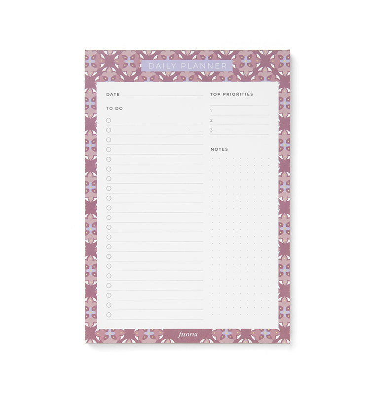 filofax-mediterranean-tages-planer-notizblock-mit-magnet image 1