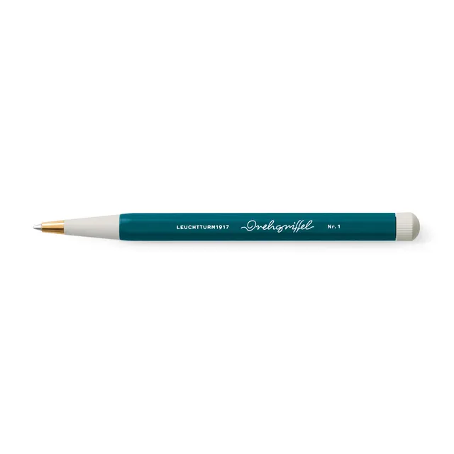 leuchtturm1917-drehgriffel-nr-1-gelschreiber-pazifikgr-n-0-5-mm image 1