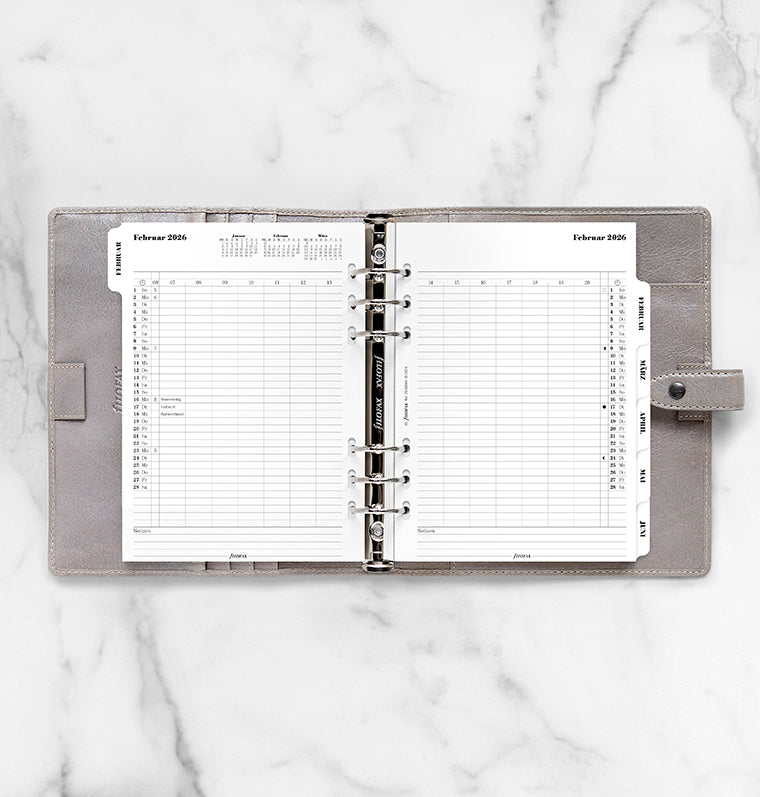 filofax-2026-kalendereinlage-1-monat-2-seiten-a5-deutsch image 3