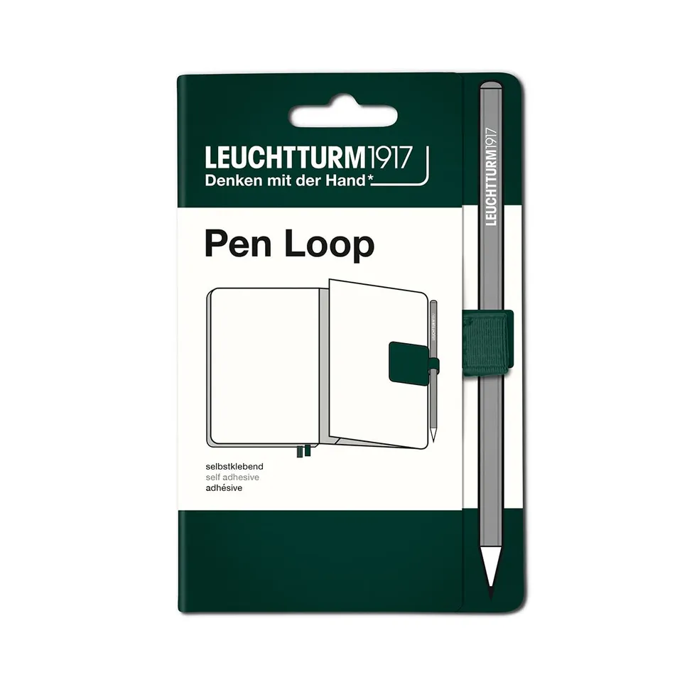 leuchtturm1917-pen-loop-stiftschlaufe-naturfarben-waldgr-n image 1