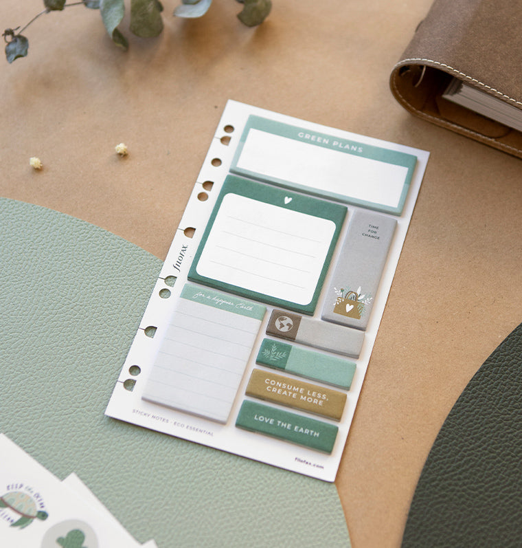 filofax-eco-essential-haftnotizen-set-wiederverwendbar-f-r-a5-personal image 4