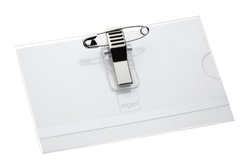 sigel-zb200-namensschilder-mit-nadel-und-klemme-50-st-ck-glasklar-54x90-mm image 6