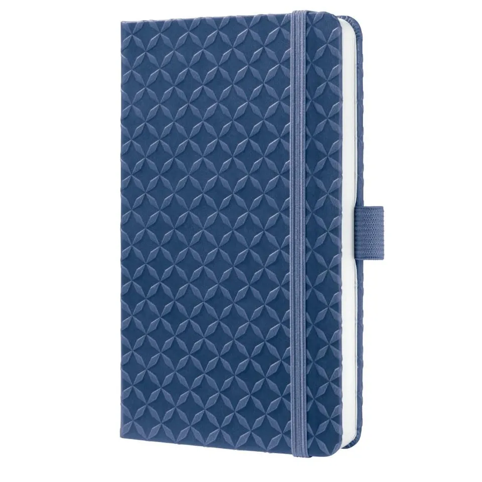 sigel-notizbuch-jolie-a6-liniert-tagebuch-dunkelblau-hardcover image 1