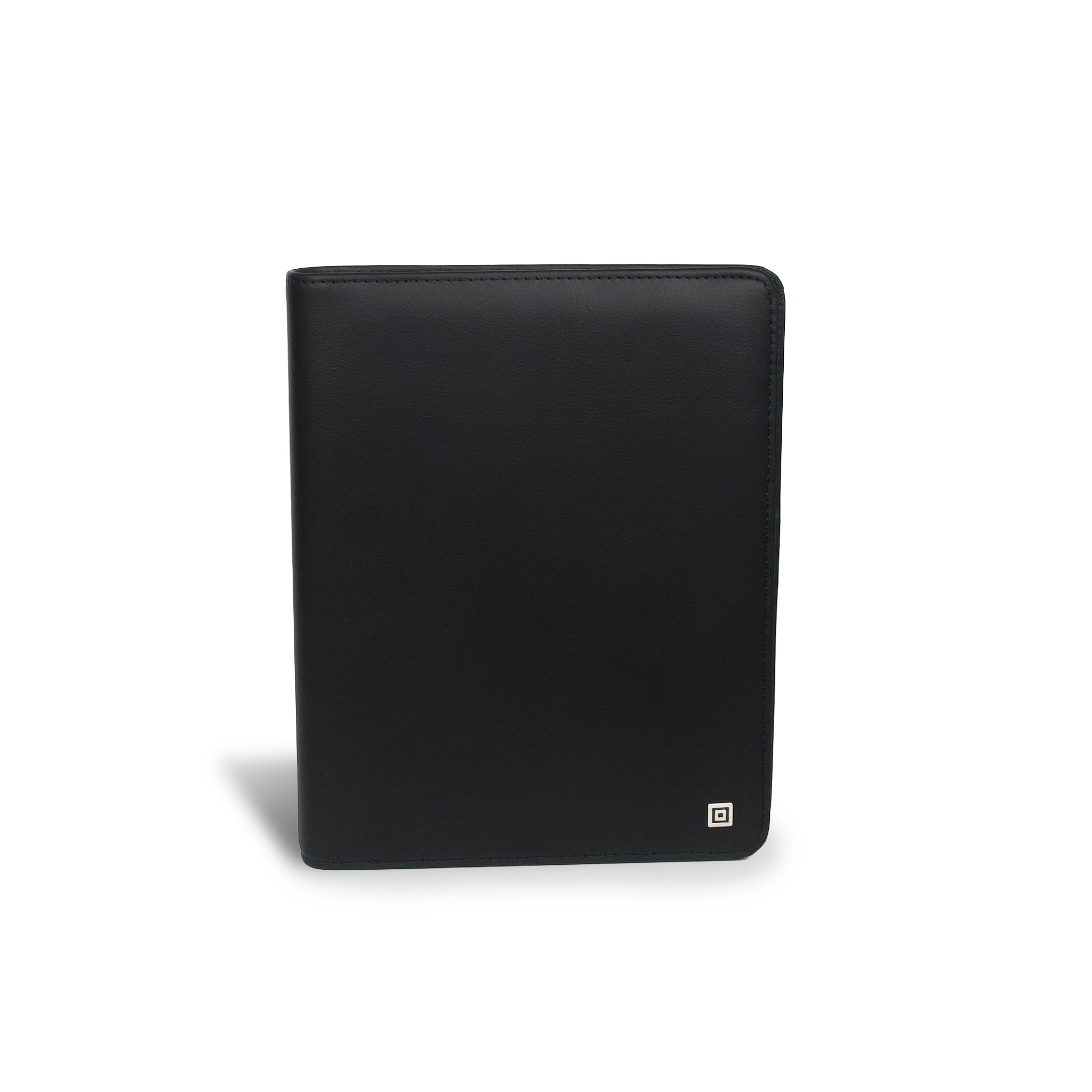time-system-business-a5-klassik-ringbuch-25-mm-schwarz-offen-italienisches-leder image 4