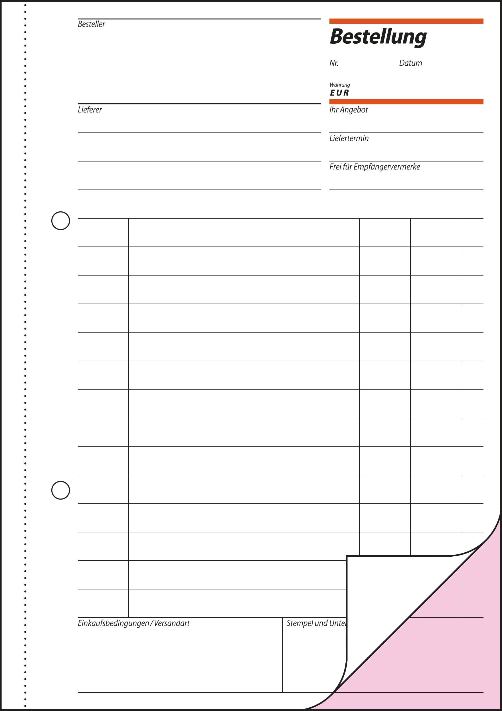 sigel-be525-bestellblock-a5-2x50-blatt-mit-farbiger-kopie-und-sicherheitsbindung image 2