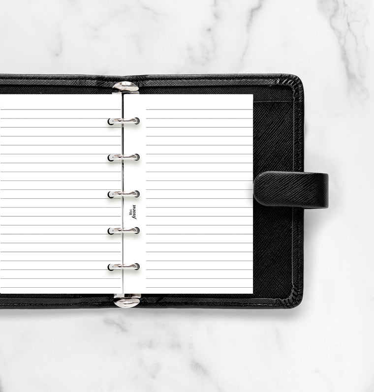 filofax-notizpapier-wei-liniert-mini image 2