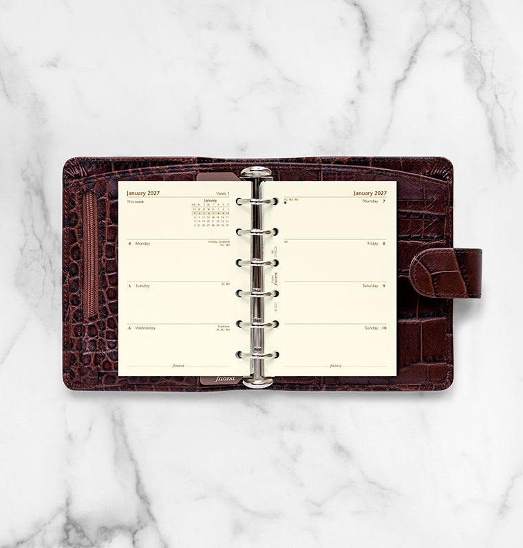 filofax-kalendereinlage-pocket-2027-1-woche-2-seiten-englisch-cotton-cream image 3