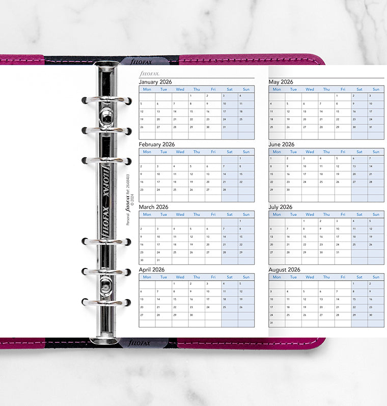 filofax-4-jahresplaner-2026-2029-personal-englisch-leporello image 2