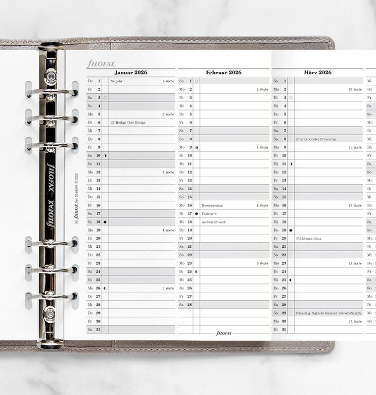filofax-jahresplaner-2026-deutsch-a5-leporello-zum-ausklappen image 2