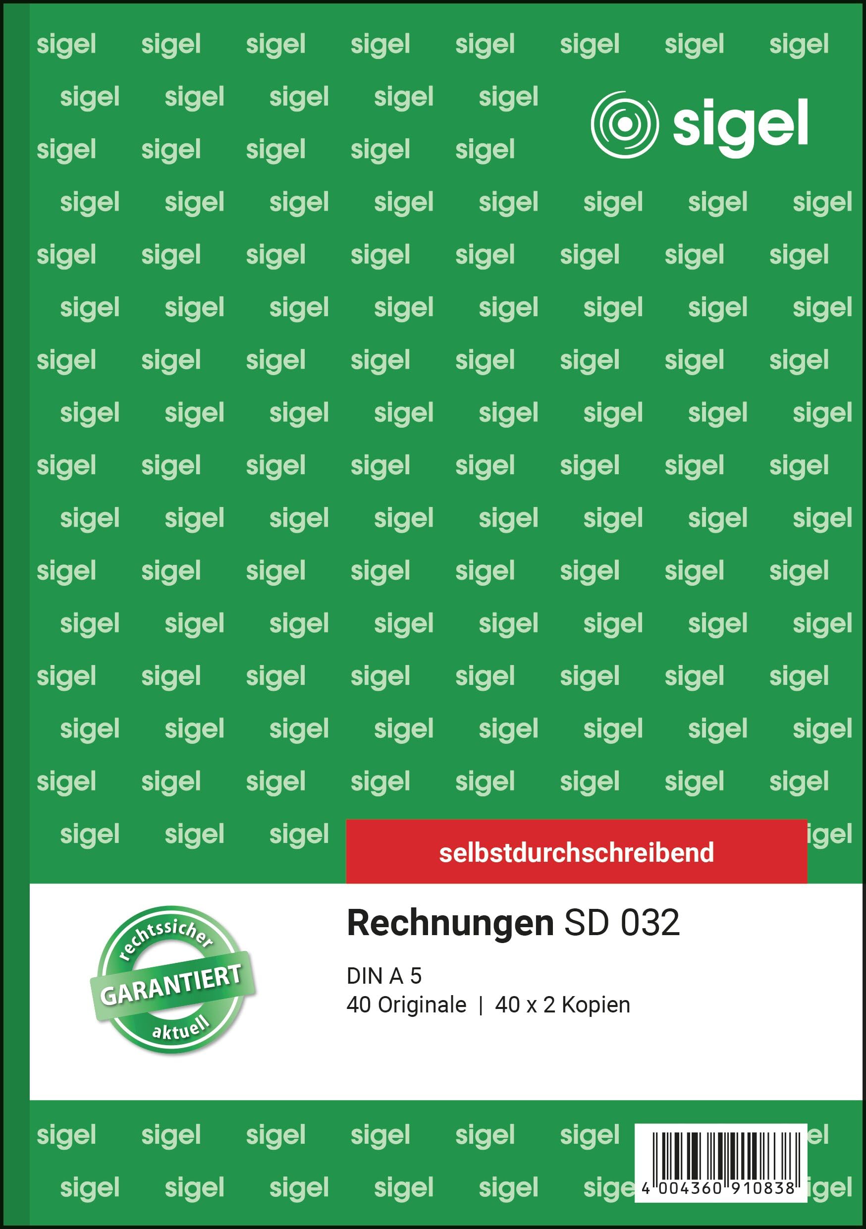 sigel-rechnungsblock-a5-selbstdurchschreibend-3x40-blatt-conceptum image 1