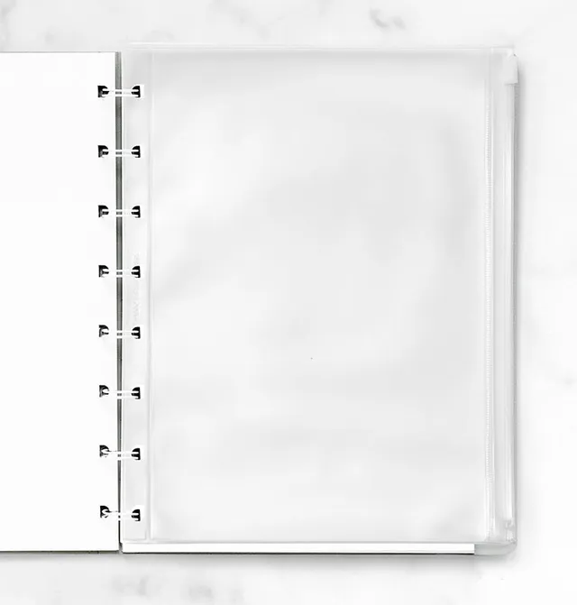 filofax-nachf-llbares-notizbuch-klarsichttasche-mit-rei-verschluss-a5 image 1