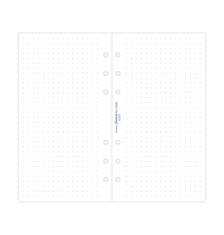 filofax-dotted-journal-personal-refill-punktkarierte-organiser-einlage image 6