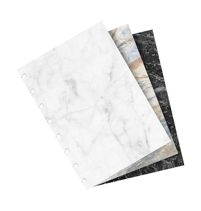 filofax-notebook-einlagen-marble-a5-blanko image 5