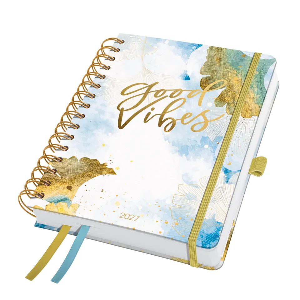 sigel-jolie-spiralkalender-2027-a5-hellblau-gold-hardcover image 1