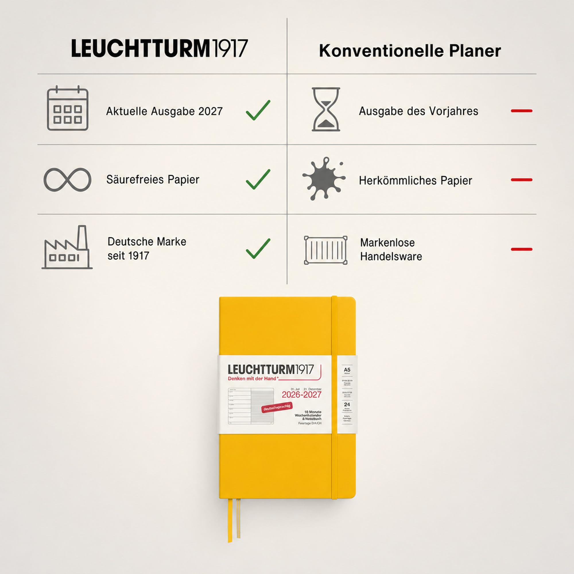 leuchtturm1917-wochenkalender-2027-a5-mit-notizbuch-18-monate-juli-2026-dezember image 5