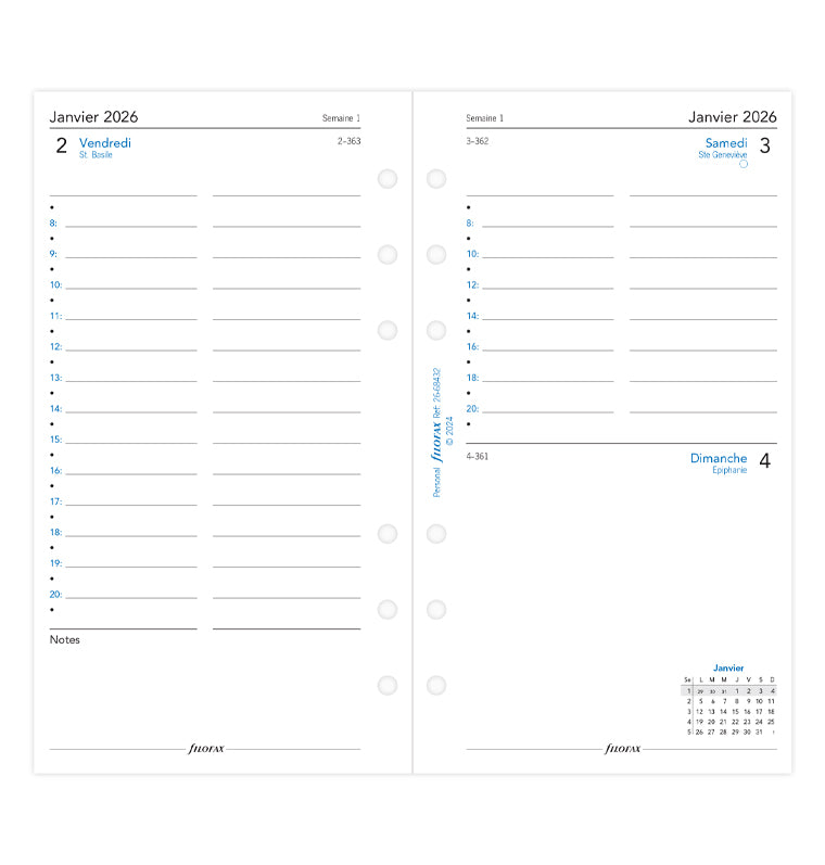 filofax-personal-kalendereinlage-2026-1-tag-1-seite-franz-sisch image 4