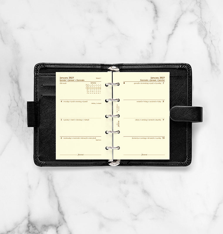 filofax-kalendereinlage-1-woche-2-seiten-multilingual-mini-2027 image 3