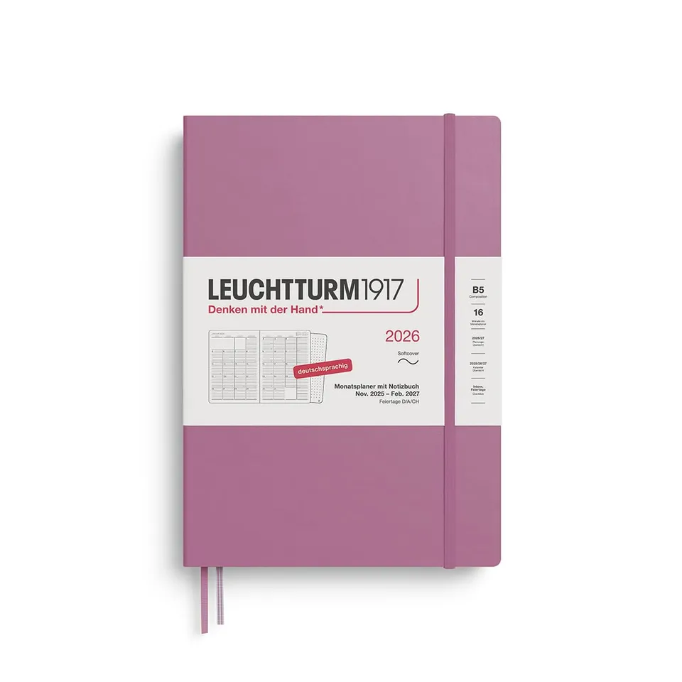 leuchtturm1917-composition-monatsplaner-notizbuch-b5-2026-16-monate-softcover-du image 1