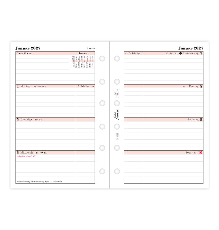 filofax-kalendereinlage-2027-pocket-1-woche-2-seiten-deutsch-professional image 4