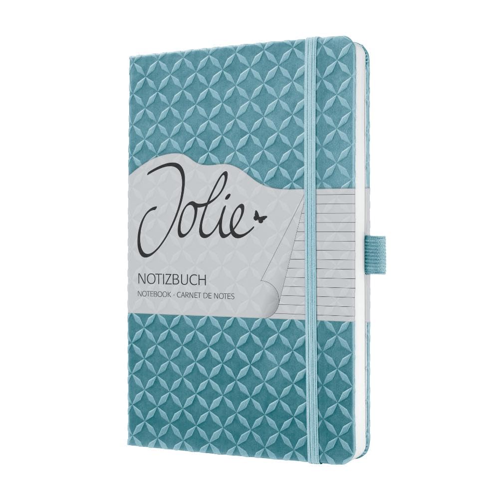 sigel-notizbuch-jolie-a5-liniert-tagebuch-blau-hardcover image 7