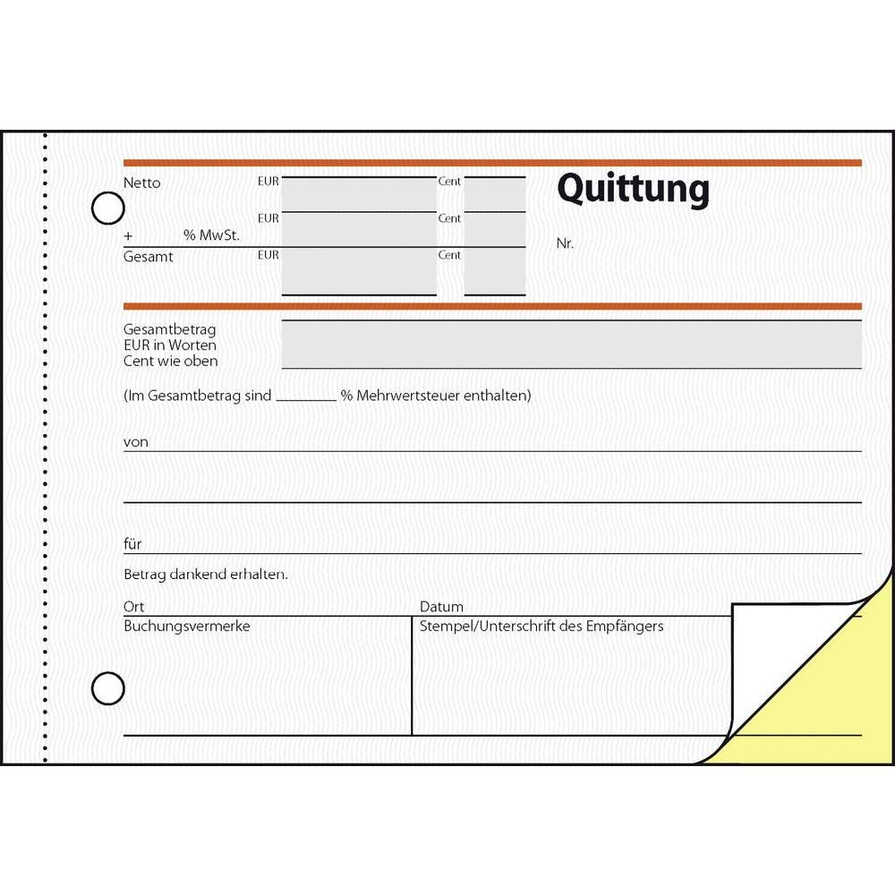 sigel-quittungsblock-a6-quer-2x40-blatt-selbstdurchschreibend-3er-pack image 3