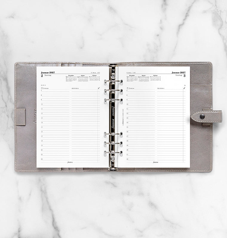 filofax-kalendereinlage-1-tag-1-seite-deutsch-a5-multifit-2027 image 3