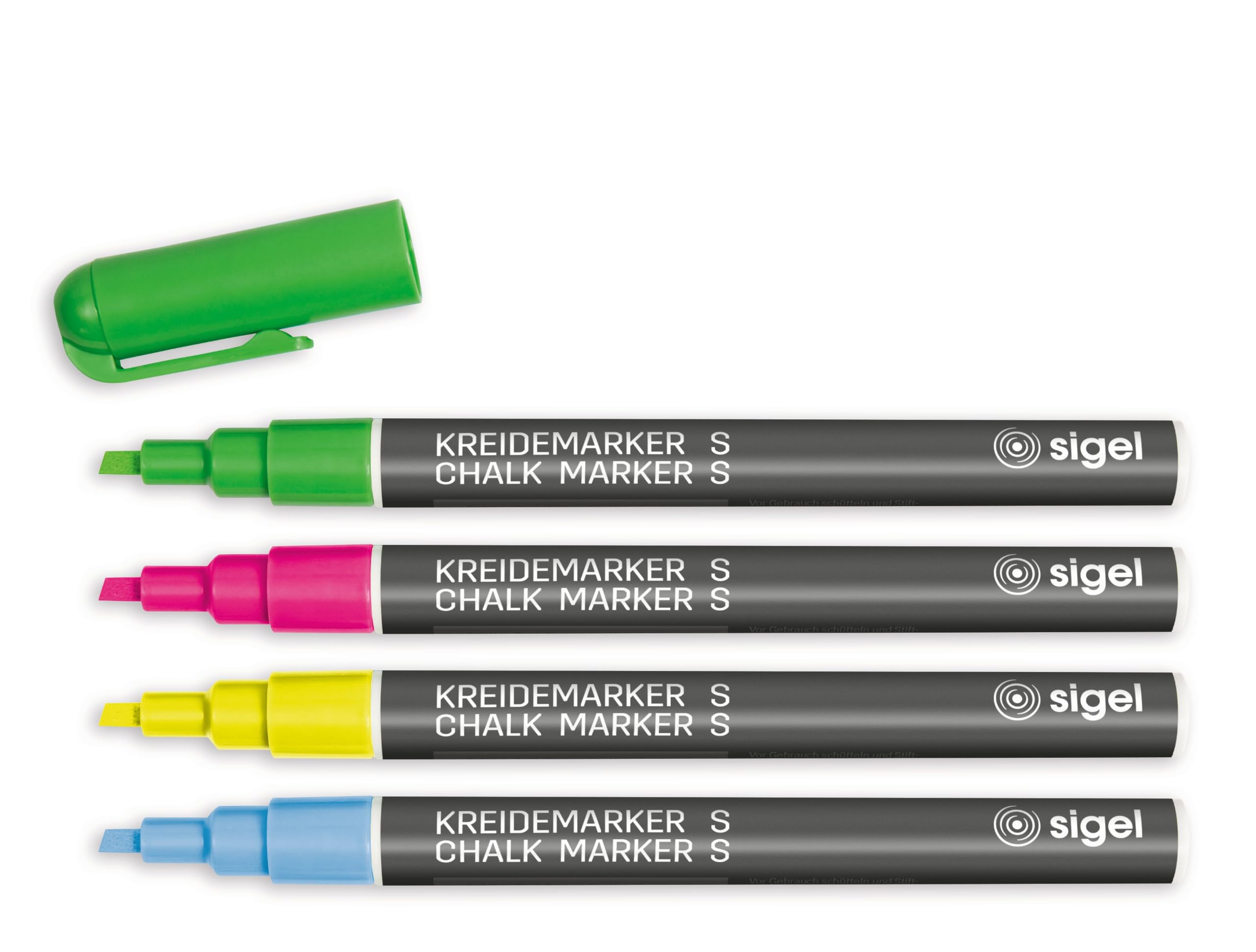 sigel-kreidemarker-set-bunt-s-rundspitze-1-2-mm-4-farben image 1