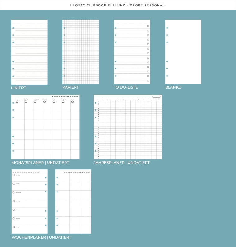filofax-clipbook-classic-pastels-personal-organiser-2 image 5