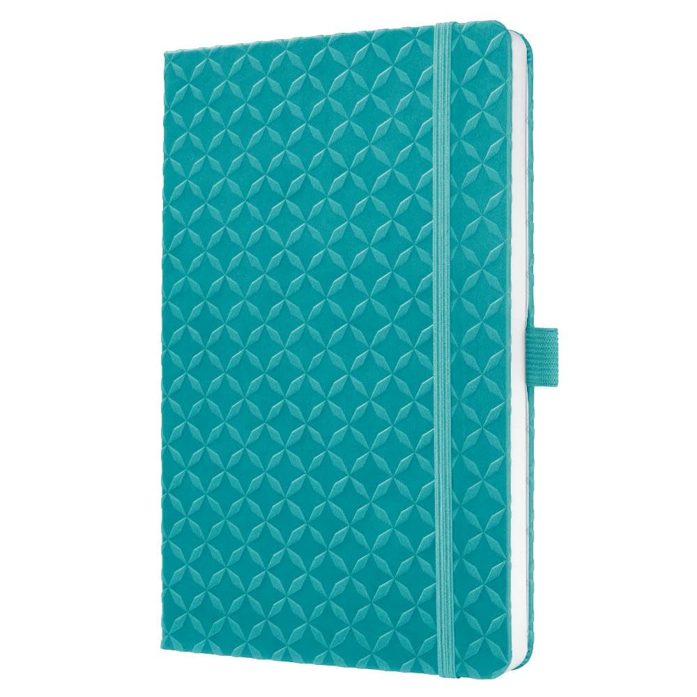 sigel-notizbuch-jolie-a5-liniert-tagebuch-t-rkis-hardcover image 1