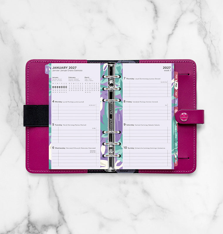 filofax-personal-2027-illustrated-diary-pack-1-woche-2-seiten-kalender-set image 3